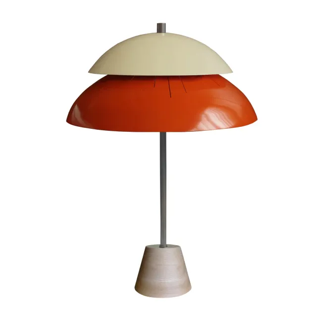 Tosel Milano lampada tavolo metallo cromo ufficio