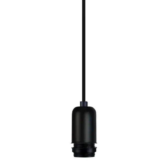 Tosel Pendel Bao sospensione supporto metallo nero 4,5x100 cm