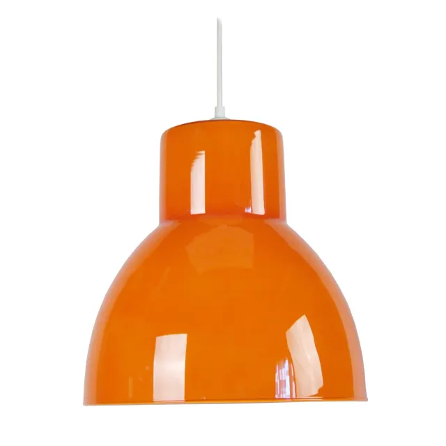 Tosel Cloche Verre sospensione campana vetro nero 30x100cm