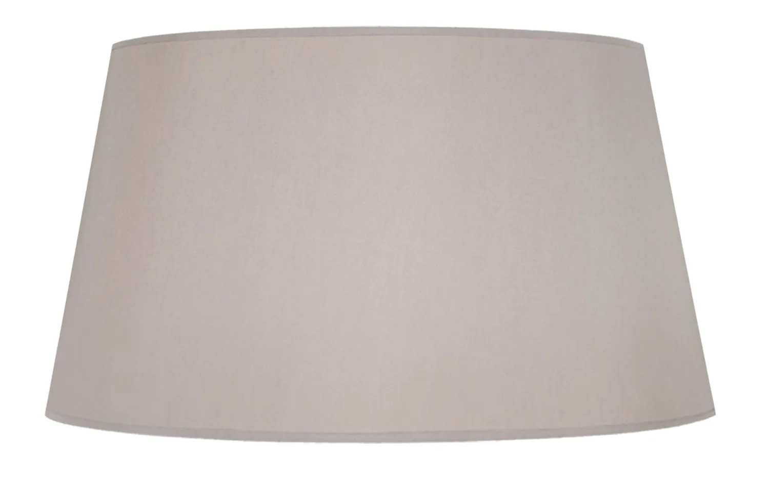Tosel Tambour Paralume Tamburo 40x26cm Bianco Tessuto
