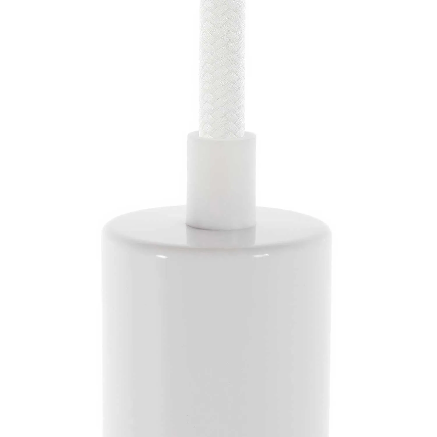 Creative Cables pressacavo cilindrico bianco plastica