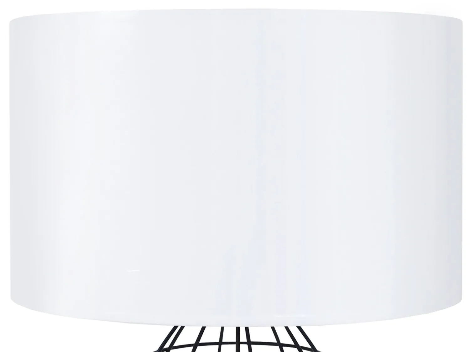 Tosel Craparola lampada da tavolo matita bianco 35x52cm