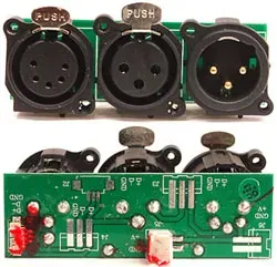 American DJ Dotz Tpar scheda XLR 3 pin ricambio