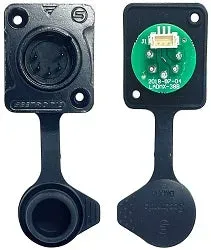 American DJ ENC LADMX-38B-001 scheda XLR 5 pin maschio