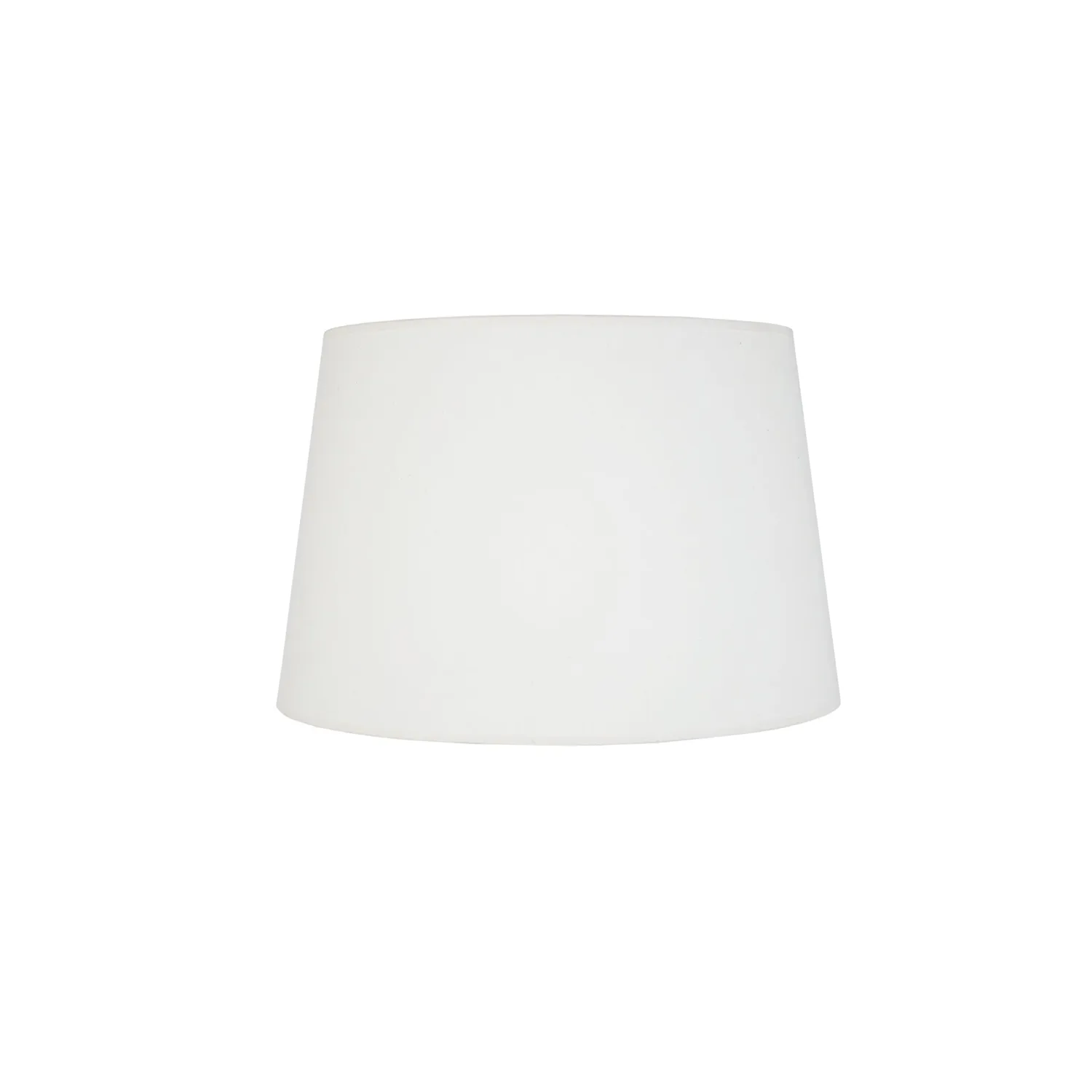 Tosel Tambour 25 Paralume 25x18cm Bianco