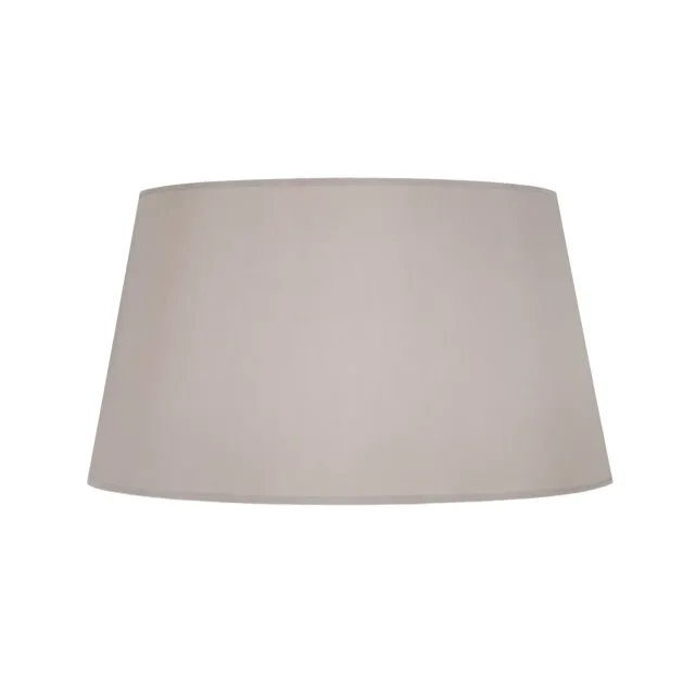 Tosel Tambour Paralume Tamburo 40x26cm Bianco Tessuto