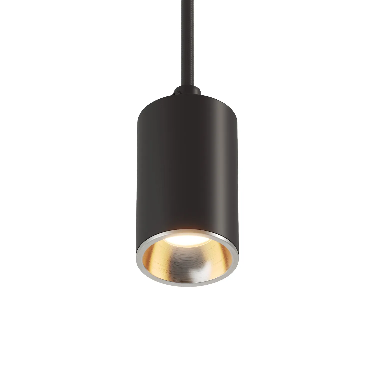 Creative Cables Bispot faretto GU10 nero titanio LED 8W