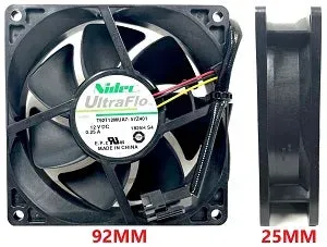 American DJ T92T12MUA7-57Z401 ventola posteriore destra