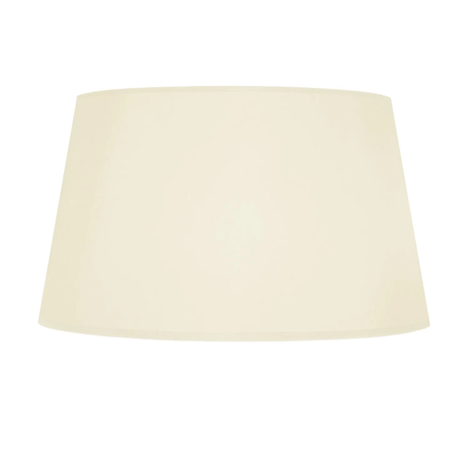 Tosel Tambour 50 paralume bianco tessuto 50x30cm