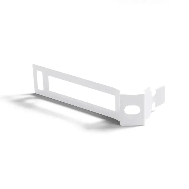 Creative Cables Clip Fermacavo Metallo Bianco 30 mm