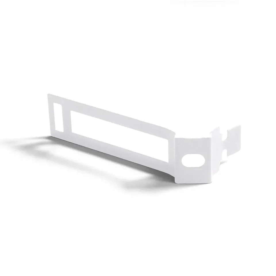 Creative Cables Clip Fermacavo Metallo Bianco 30 mm
