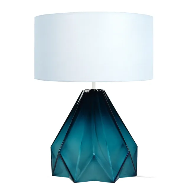 Tosel Helsinki lampada da tavolo 40x53cm vetro trasparente