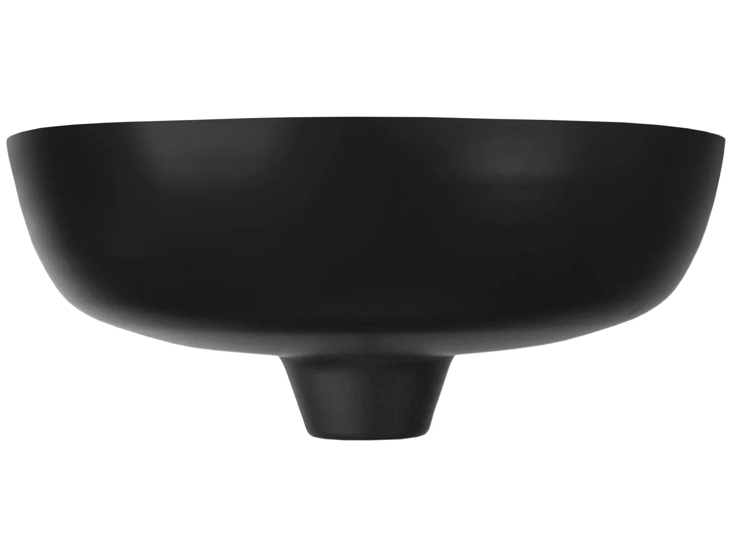 Tosel Trog paralume metallo cupola avorio 30x13,2 cm