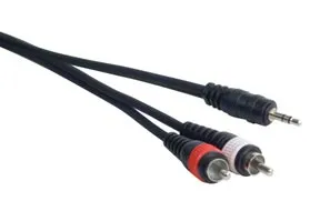 American DJ MP-15 cavo audio jack-RCA 4,57 m stereo