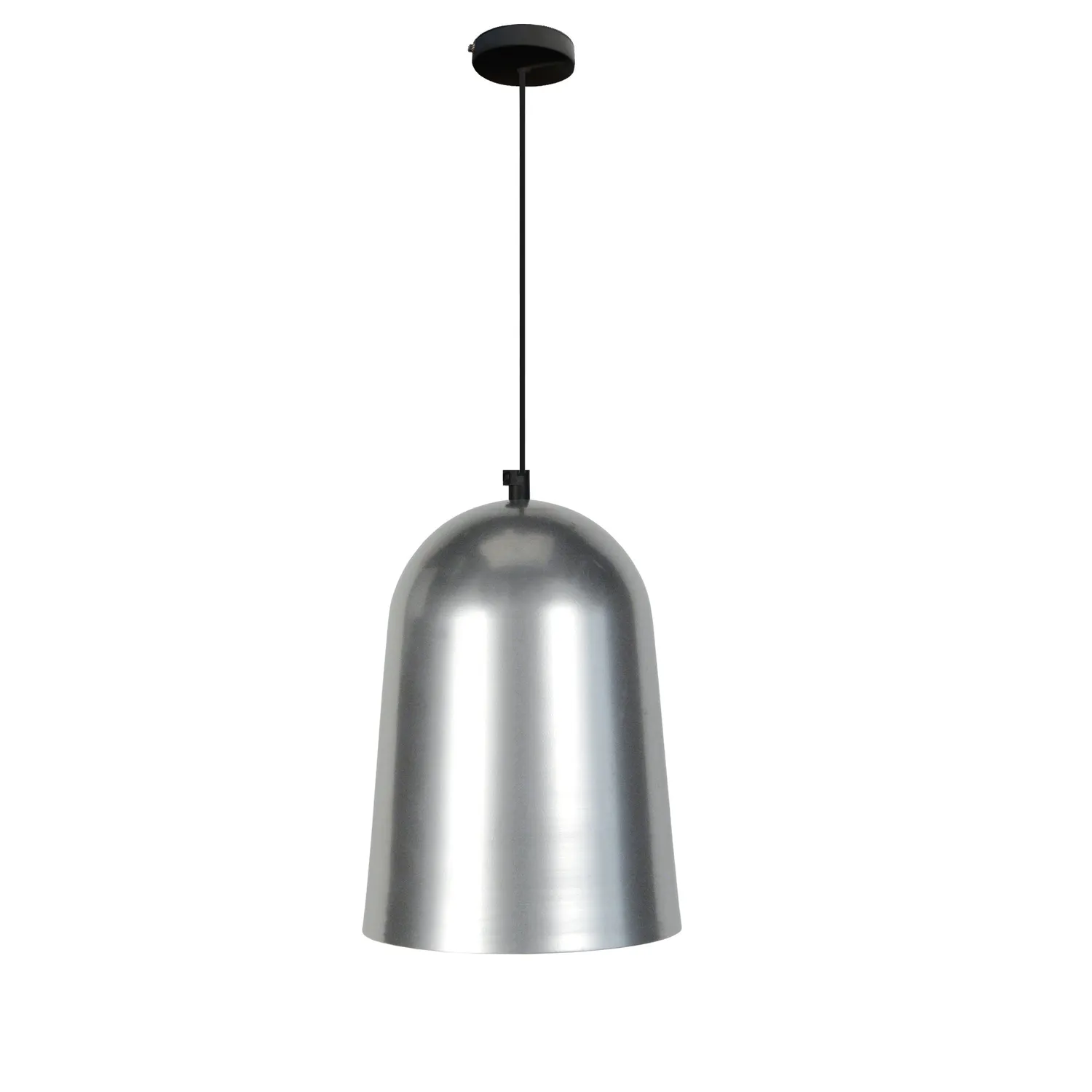 Tosel Balle sospensione nera 19x100 cupola metallo