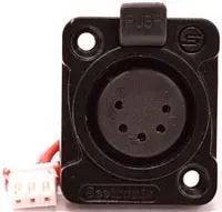 American DJ 7PZ IP presa XLR femmina 5 pin ricambio