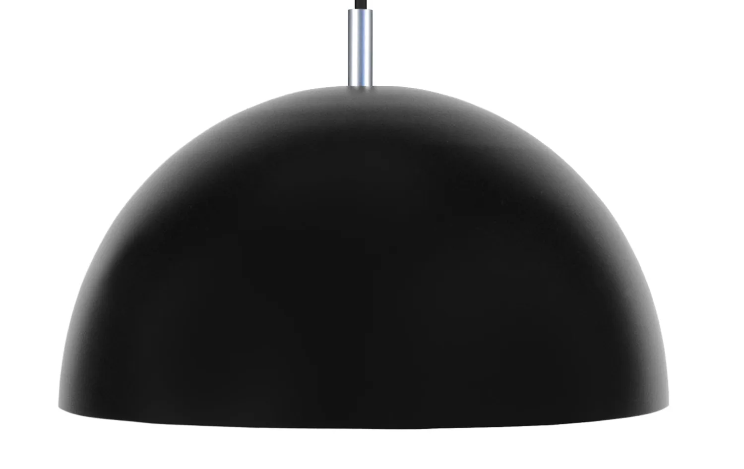 Tosel Floral sospensione metallo cupola bianca 30x100cm E27