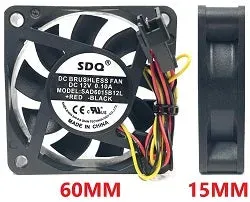 American DJ SAD6015B12L ventola 12V 0.10A ricambio