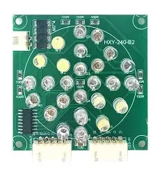 American DJ Furious Five RG scheda LED PCB 2 ricambio