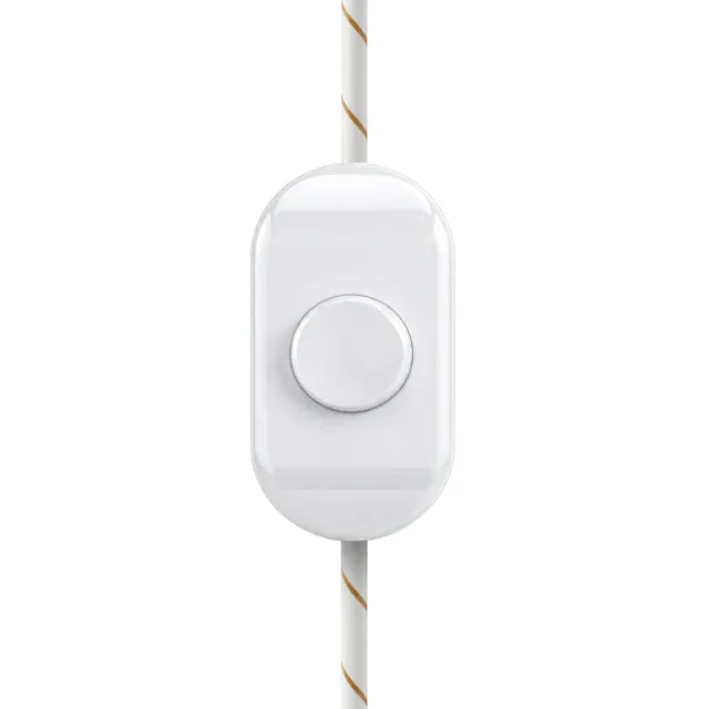 Creative Cables Castiglioni dimmer universale bianco tavolo terra