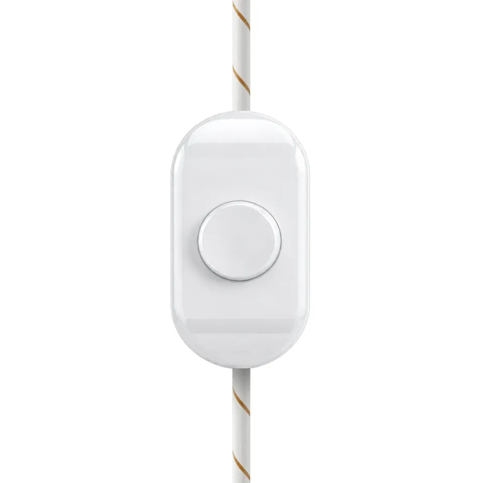 Creative Cables Castiglioni dimmer universale bianco tavolo terra