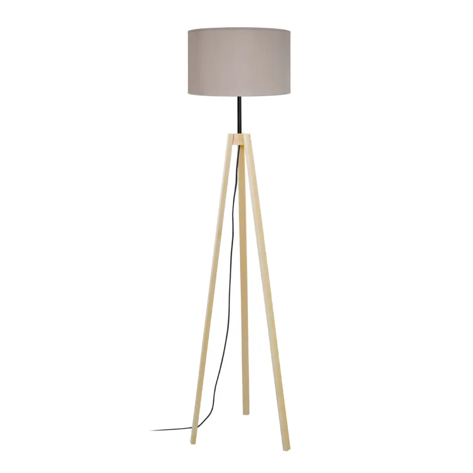Tosel Viborg piantana treppiede 40x155 cm naturale-bianco