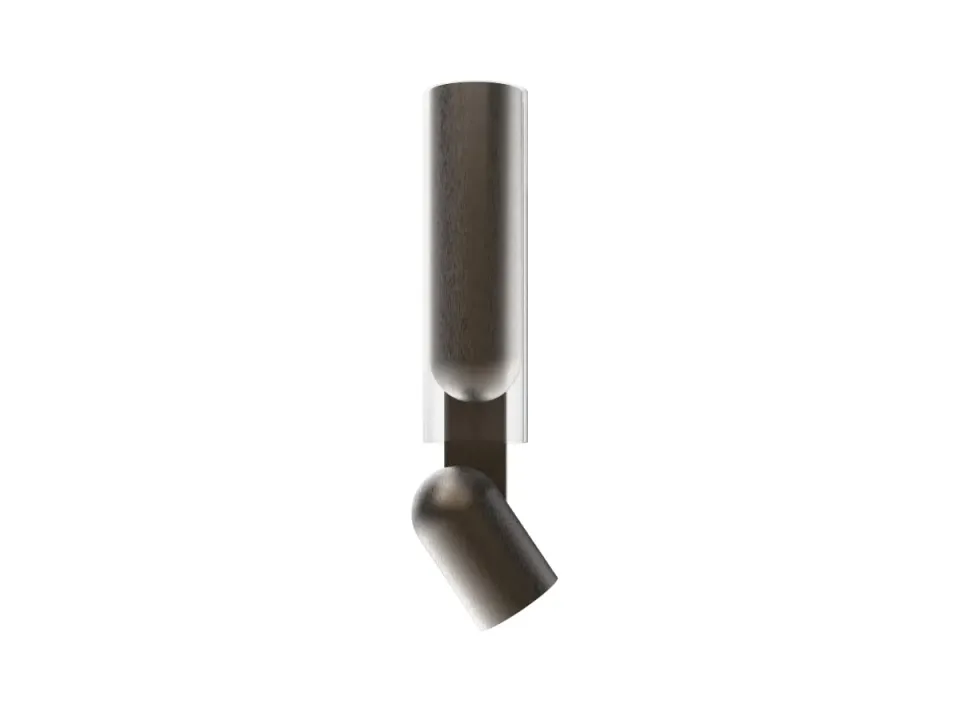 Penta Clash Adjustable applique bronzo vetro GU10