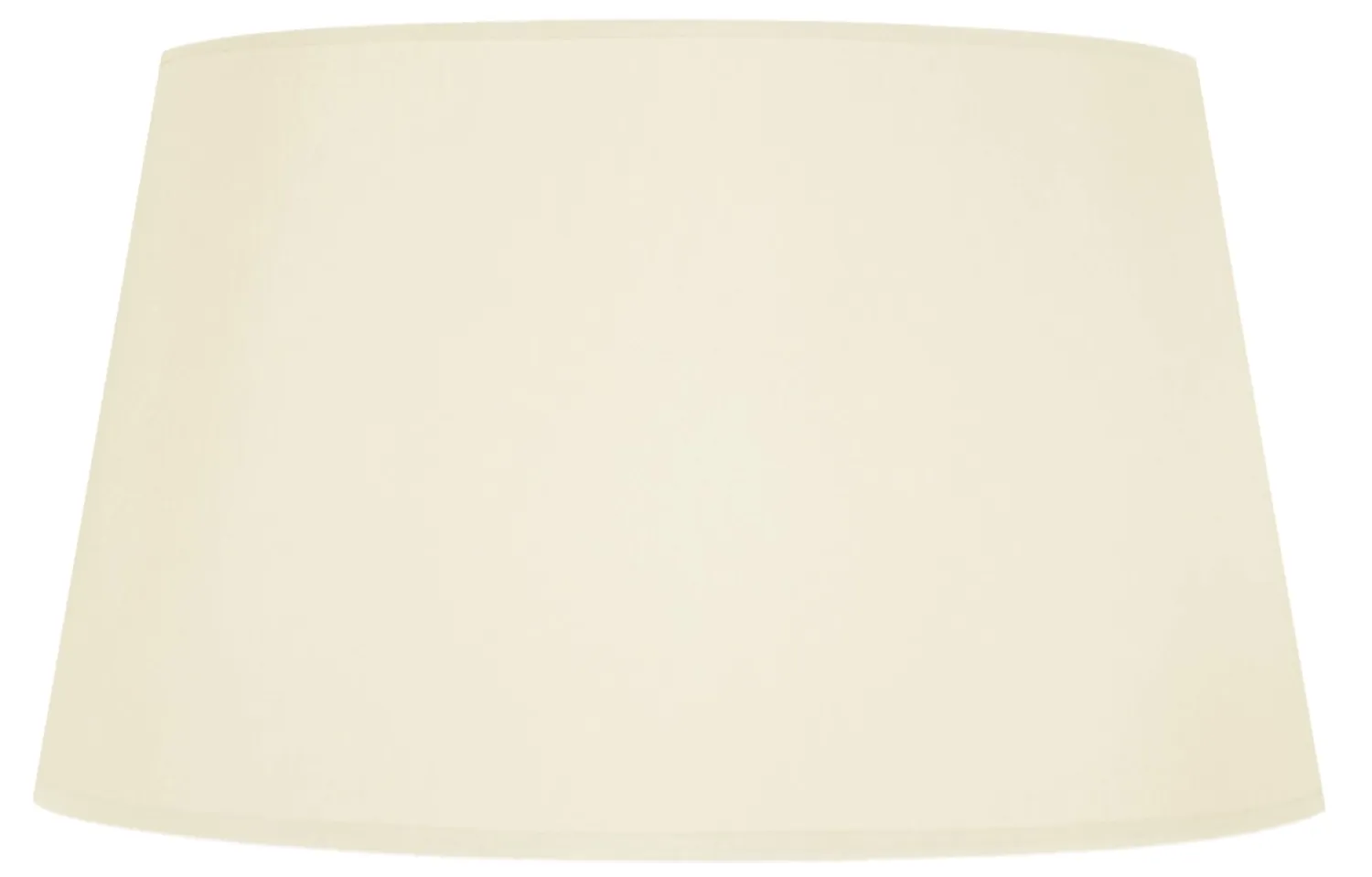 Tosel Tambour 50 paralume bianco tessuto 50x30cm