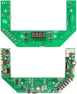 American DJ 12P Hex new style main PCB scheda