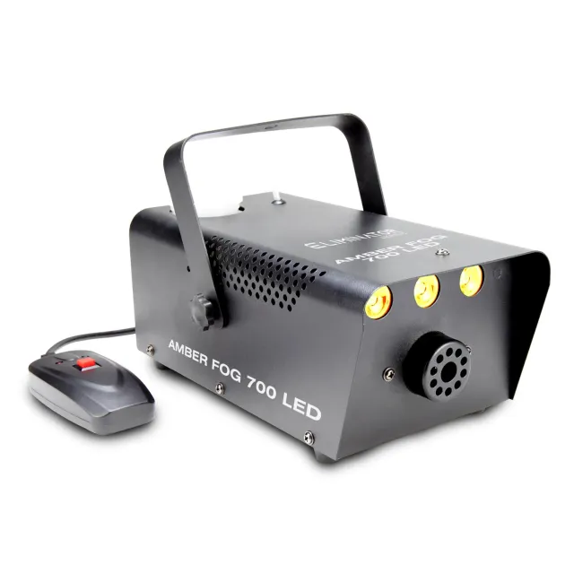 American DJ Amber Fog 700 LED macchina del fumo effetto fiamma