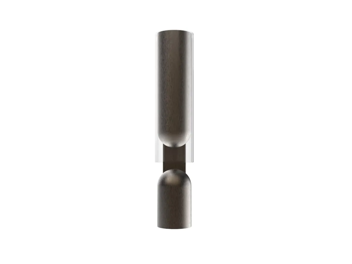 Penta Clash Adjustable applique bronzo vetro GU10