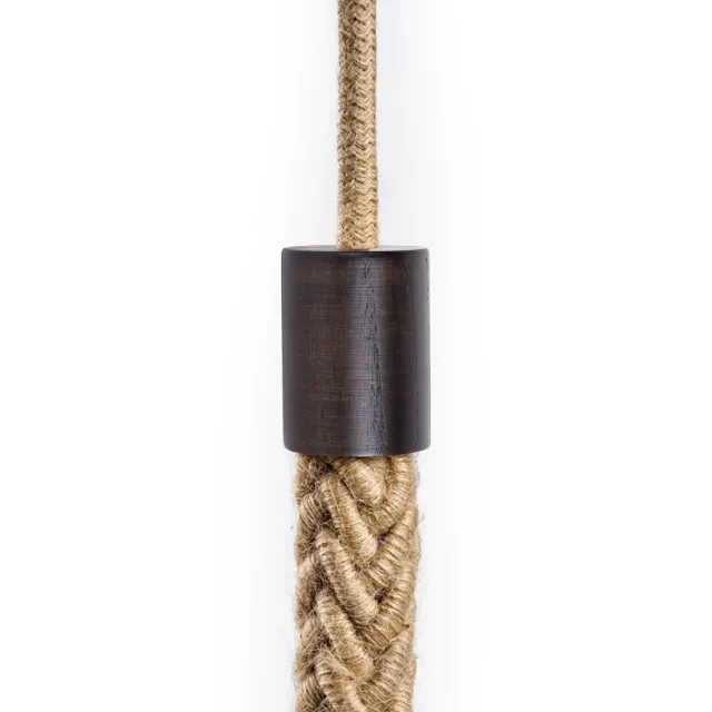 Creative Cables terminale legno wengé per cavo 2XL 24 mm