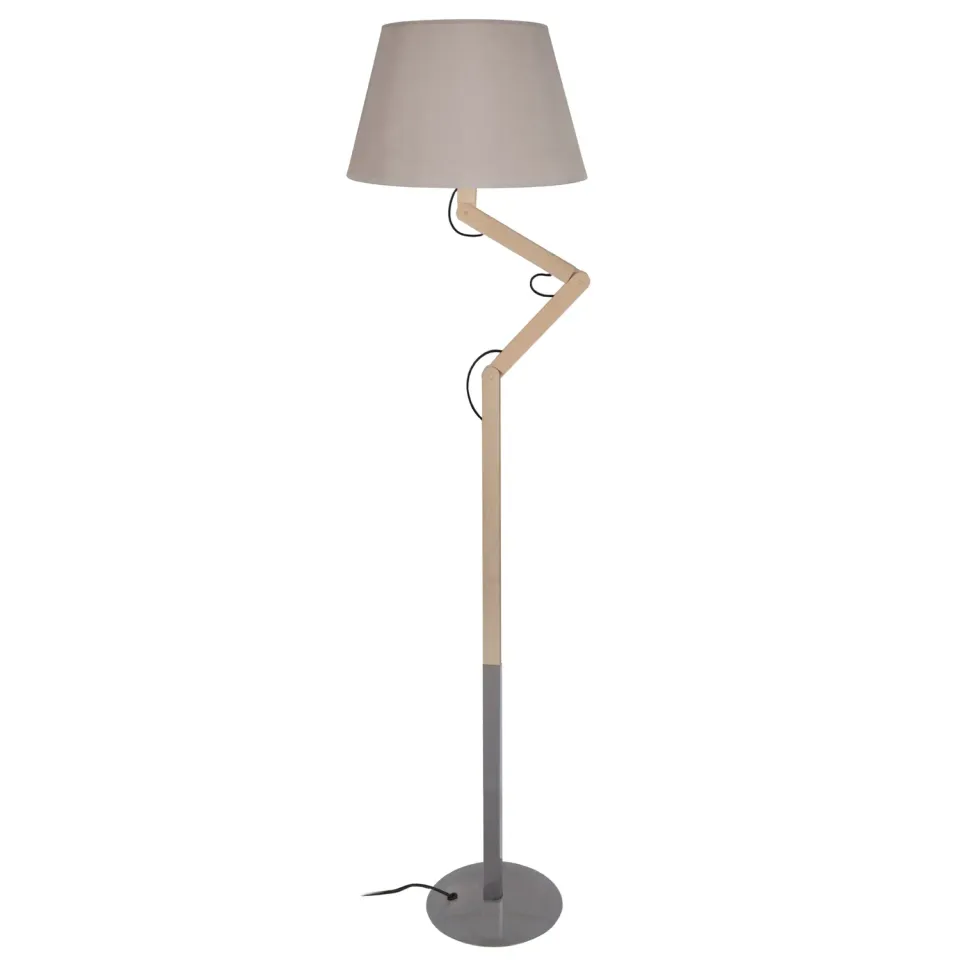 Tosel Geri piantana 169 cm alluminio ecru