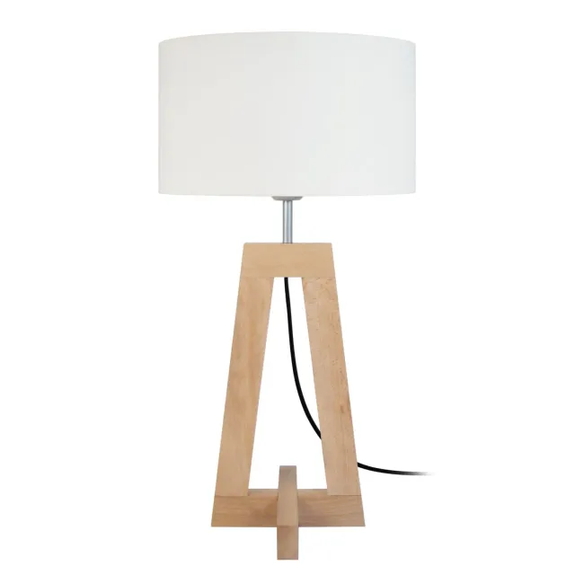 Tosel Vili lampada da tavolo colonna 30x54 naturale