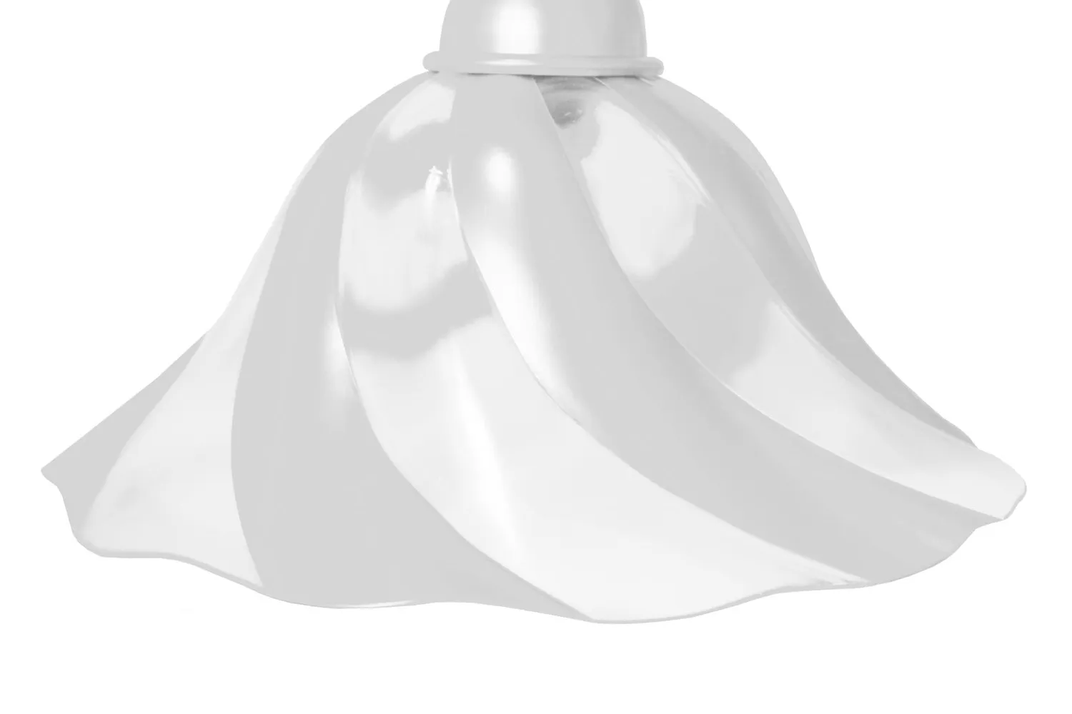 Tosel Bergamo sospensione vetro oro 29x112 cm E27