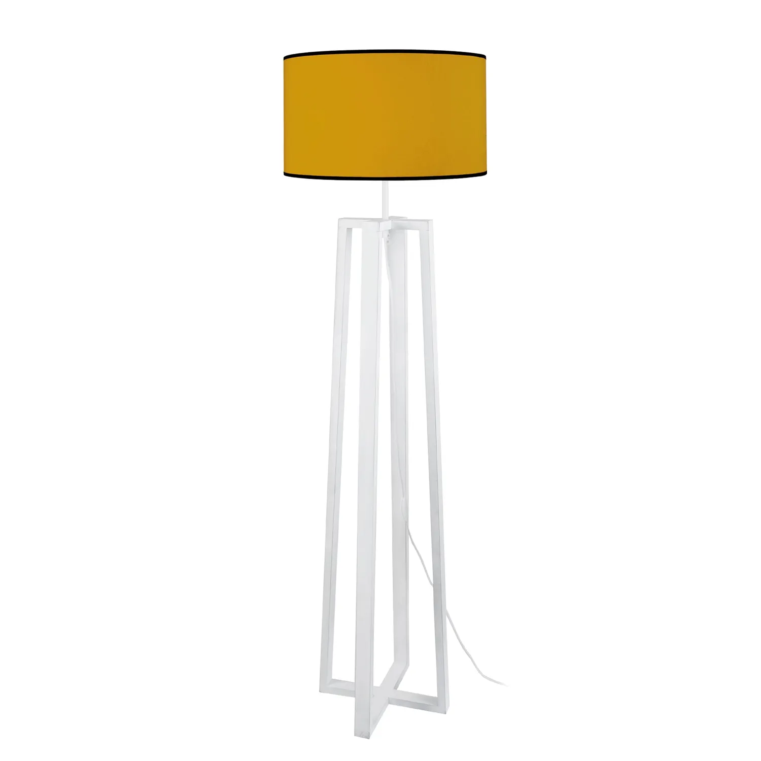 Tosel Manon B piantana legno bianco grigio 155cm
