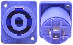 American DJ STK-106W presa ricambio blu