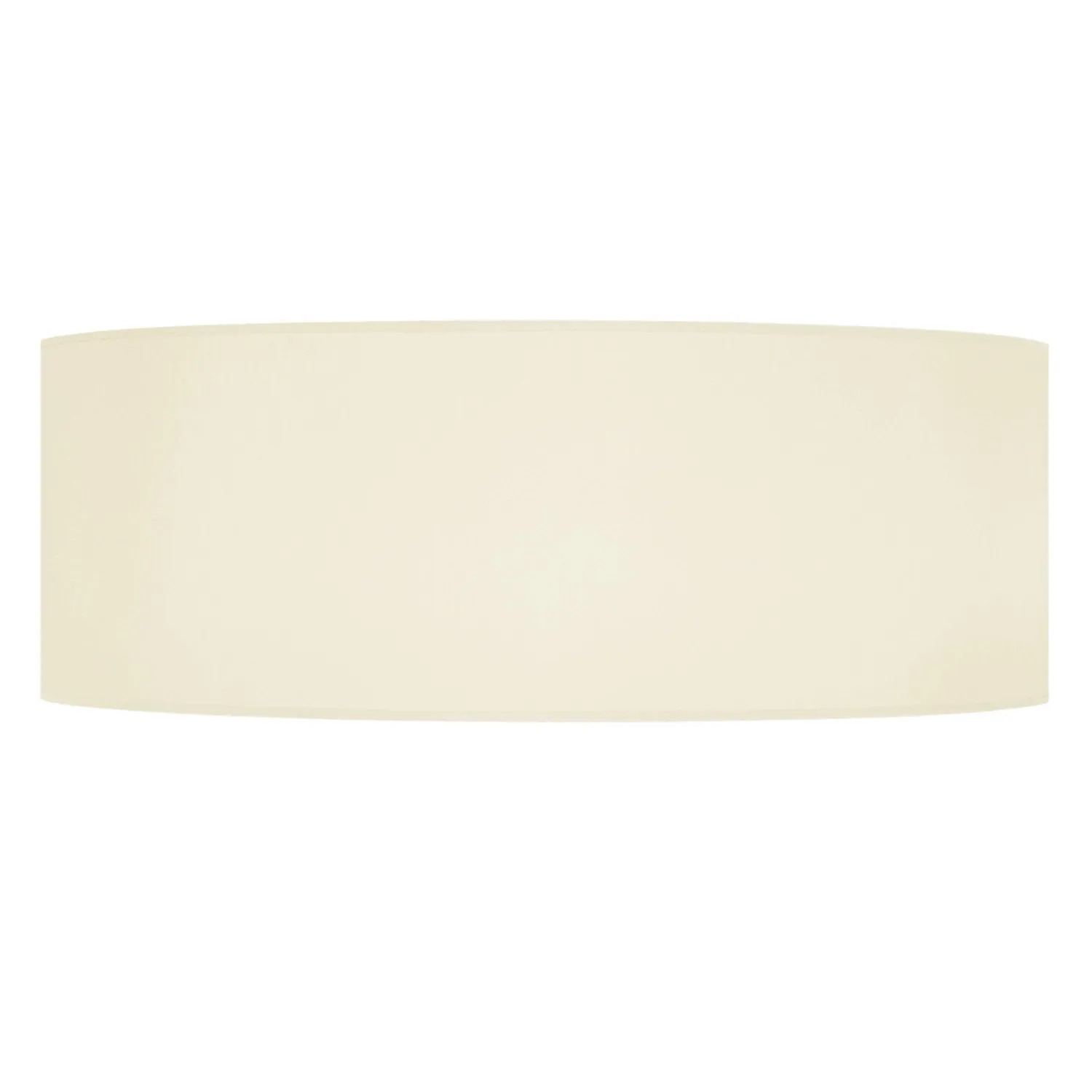 Tosel Paralume Cilindrico Tessuto 60x20cm Bianco