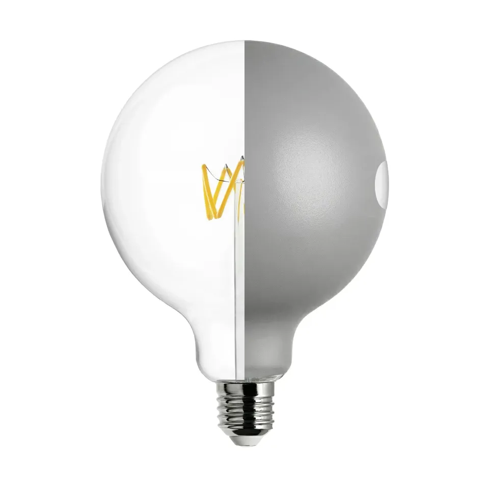 Creative Cables Talia G125 lampadina LED grigia E27 dimmerabile