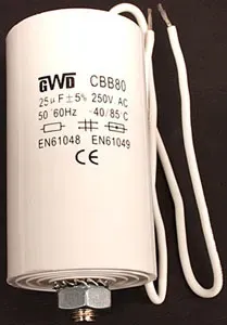 American DJ UV Can starter 25uF 250V ricambio originale