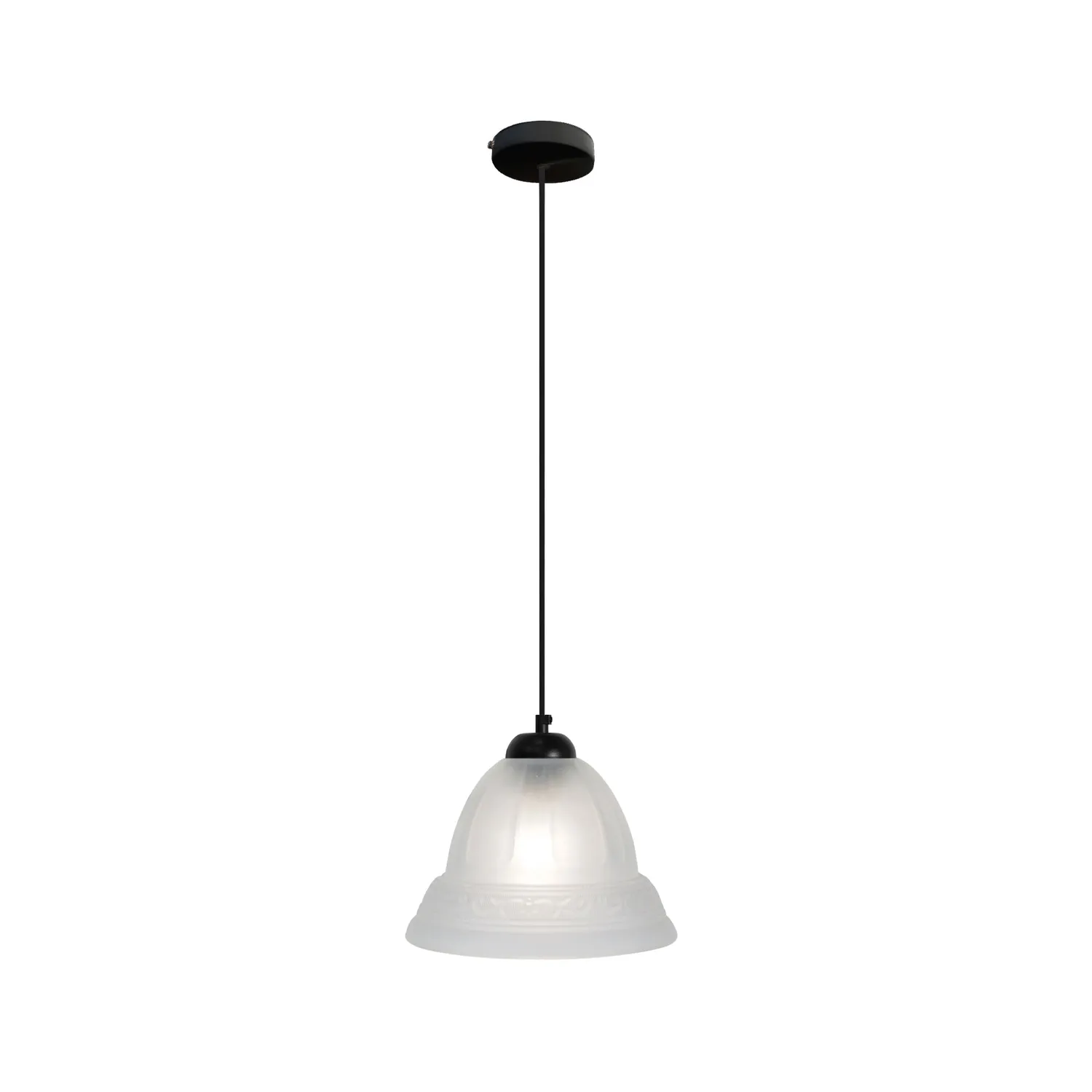 Tosel Classic sospensione vetro satinato 17 cm E14