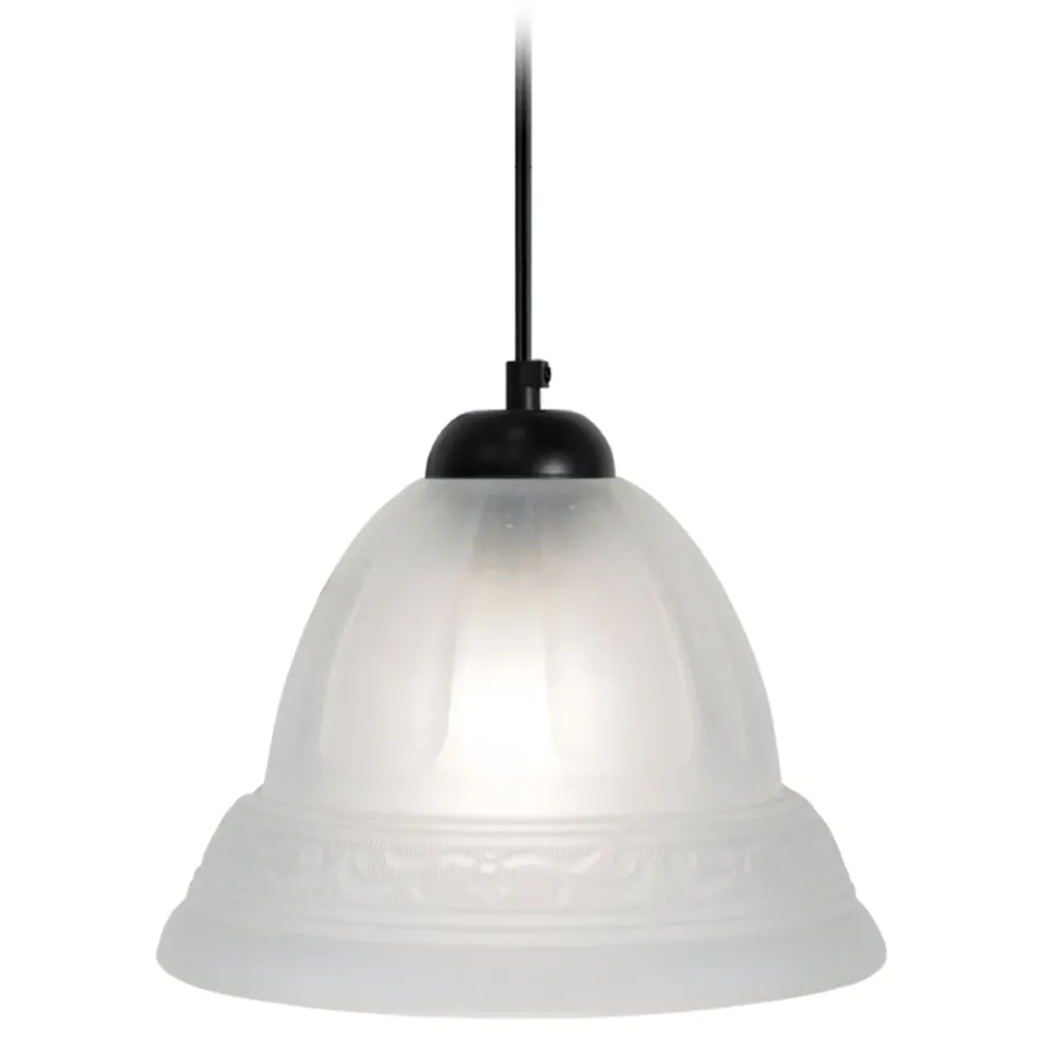 Tosel Classic sospensione vetro satinato 17 cm E14