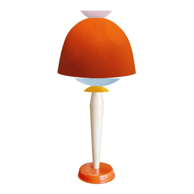 Tosel Janina Lampada da Comodino 24x52cm Arancione