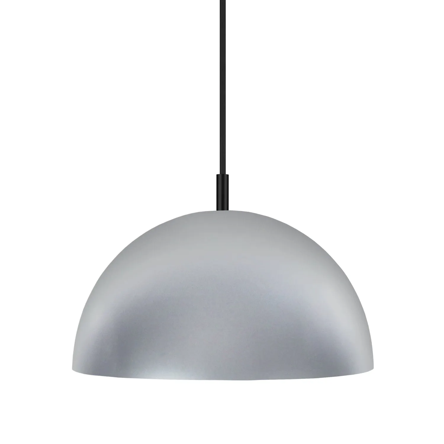 Tosel Floral sospensione metallo cupola bianca 30x100cm E27