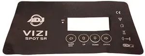American DJ Vizi Spot 5R adesivo display ricambio originale