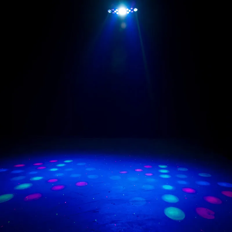 American DJ Furious Five RG effetto luce LED 5 in 1 rosso verde