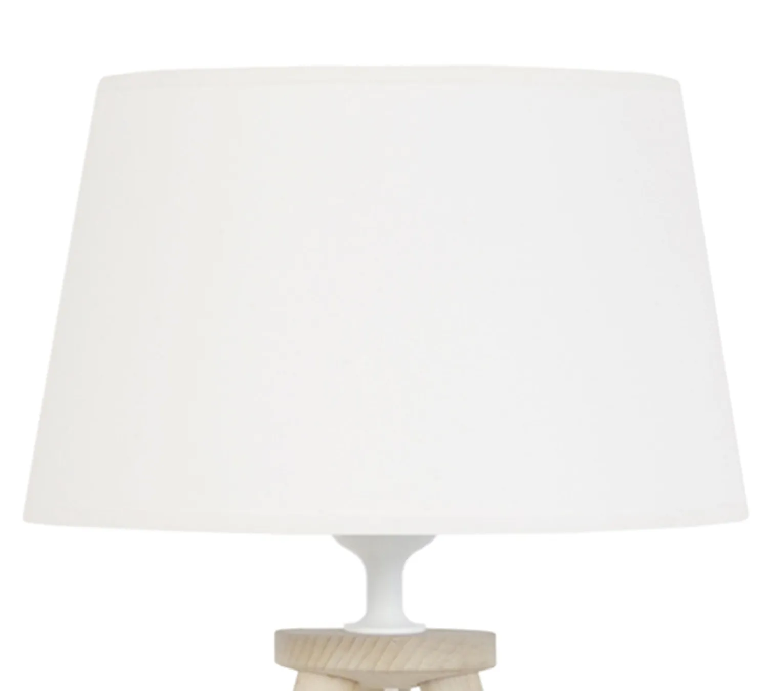 Tosel Utgard lampada tavolo treppiede naturale ecrù 30x44cm
