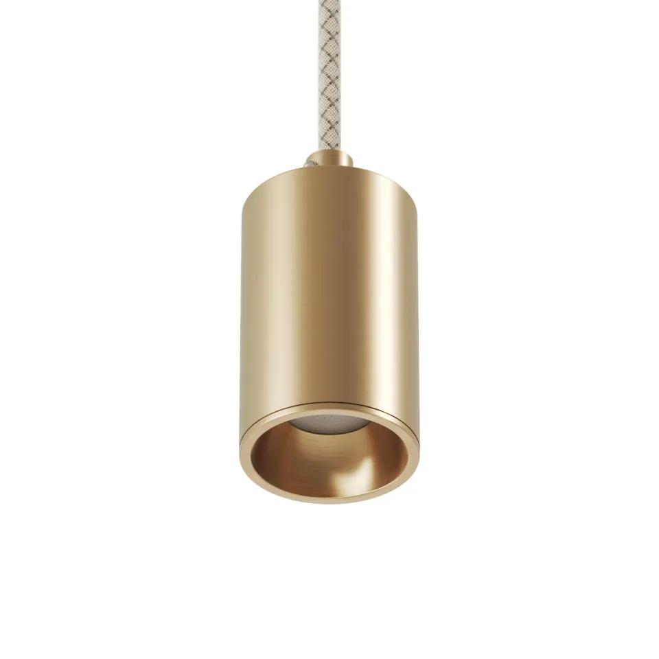 Creative Cables Bispot Spotlight faretto GU10 bronzo satinato