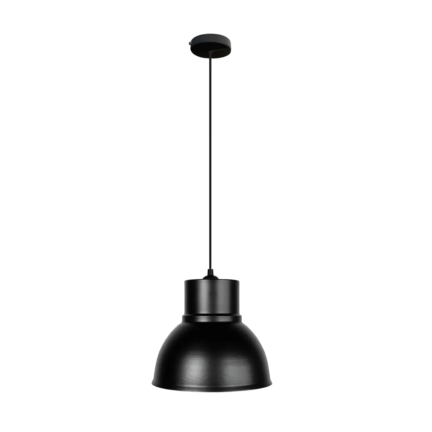 Tosel Cloche A Sospensione Marrone D31 cm Metallo E27
