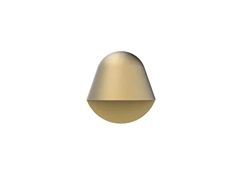 Penta Enoki applique oro opaco LED 3000K dimmerabile